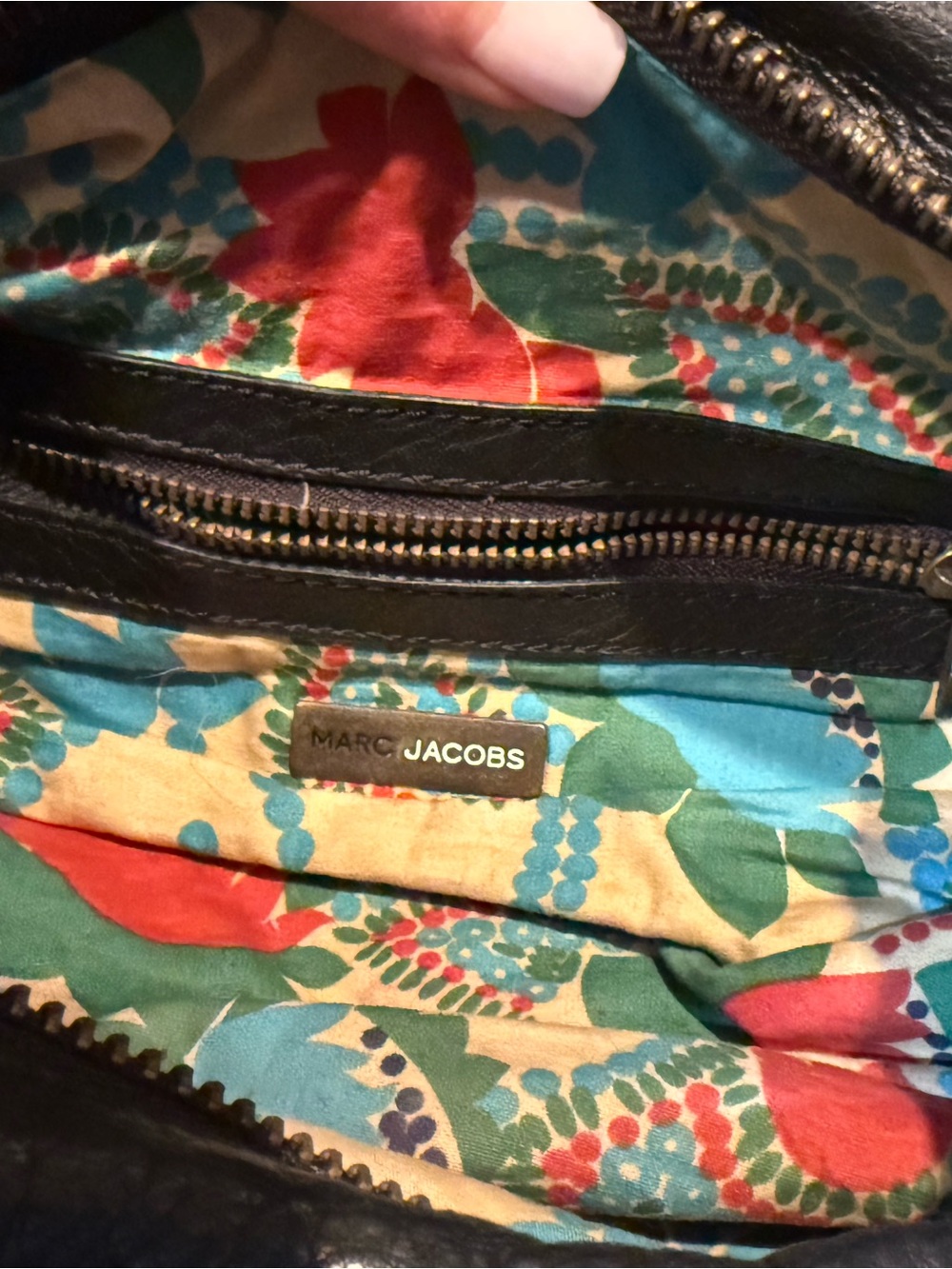 Marc By Marc Jacobs Vintage Black Pebbled Leather Shoulder Satchel - Picture 4 of 6